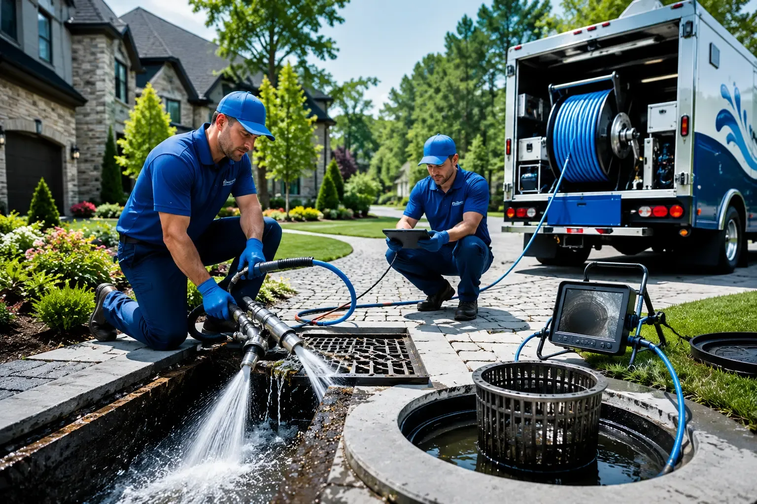 Local outdoor drain cleaning professionals in Conway, MO